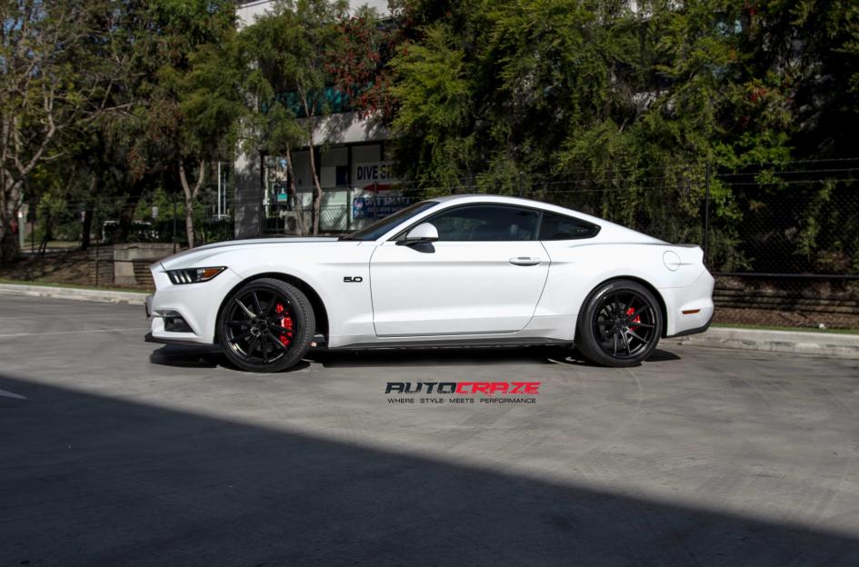 FORD MUSTANG EFS1 MATTE BLACK